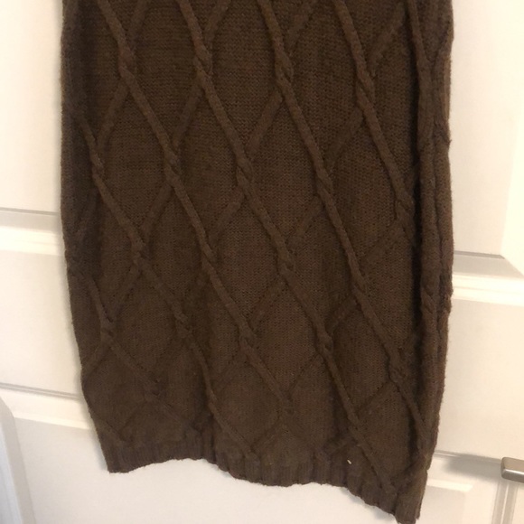 Khaki Green sweater dress - Picture 5 of 5